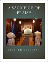 A Sacrifice of Praise SATB choral sheet music cover